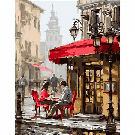 Картина по номерам Picasso Летнее кафе PC3040067