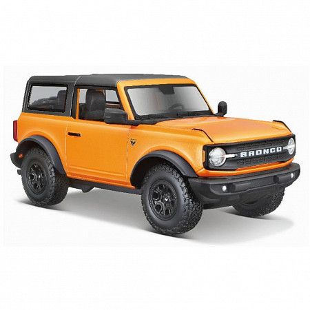 Машинка Maisto 1:24 2021 Ford Bronco (31530) orange