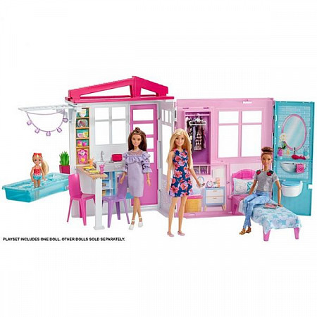 Игровой набор Barbie House and Doll FXG55