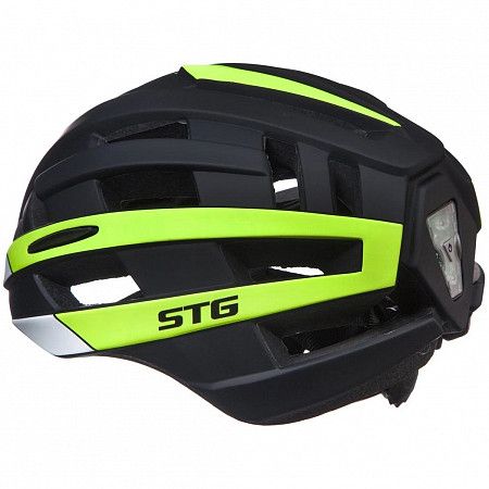 Велошлем STG HB3-8-C black/green