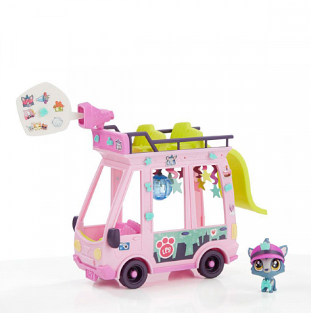 Игровой набор Littlest Pet Shop Автобус (B3806)