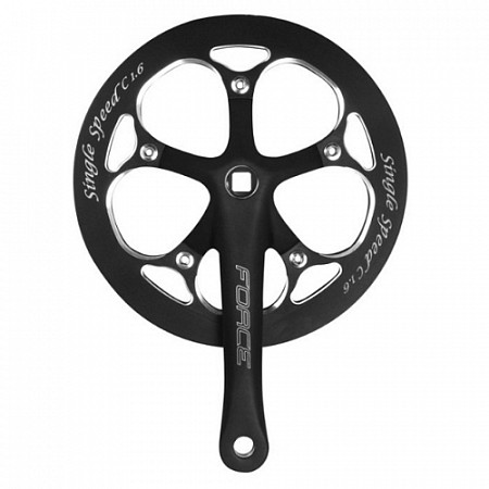 На картинке изображен Шатун Force C1.6 Single Speed 65177 Шатун Force C1.6 Single Speed 65177