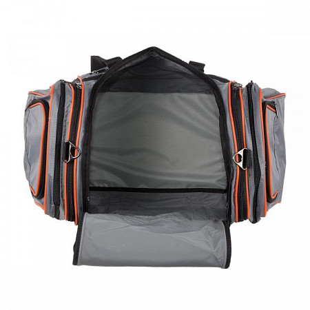 Дорожная сумка Polar 6073с grey/orange