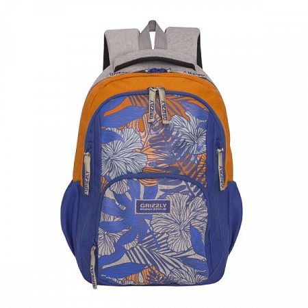 Рюкзак GRIZZLY RD-754-1 blue/orange