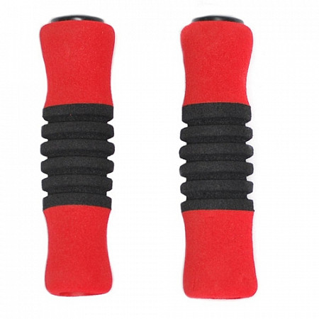 Ручки руля Horst H211 Полиуретан 125 мм 00-170462 Black/Red
