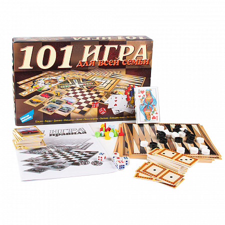 Настольная Игра 101 игра. New 1601C