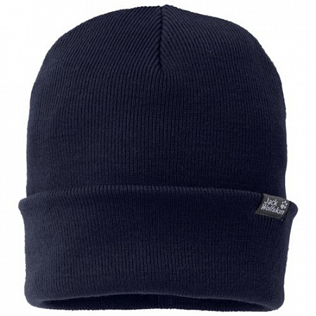 Шапка Jack Wolfskin Rib Night blue