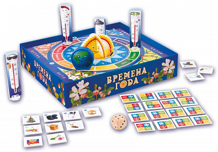 Настольная игра Step Puzzle Времена года SP-76554