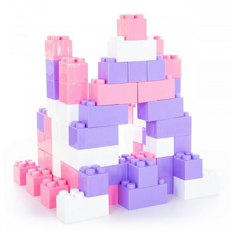 Конструктор строительный Полесье XXL 72 шт v2 68088