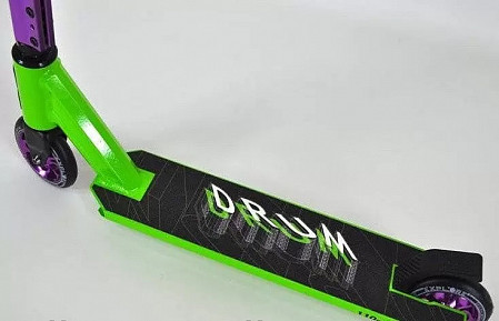 Самокат трюковой Explore Drum black/green