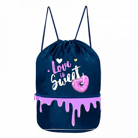 Мешок для обуви GRIZZLY OM-12-2 /1 blue