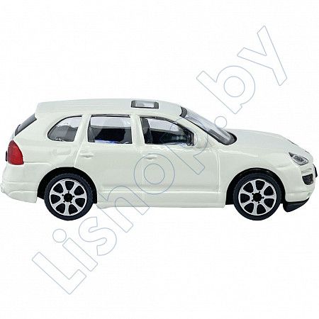 Машинка Bburago 1:43 Porsche Cayenne Turbo (18-30000/18-30217) white