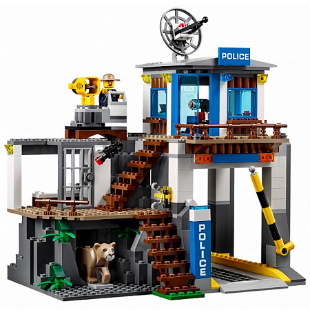Конструктор LEGO City Полицейский участок в горах 60174