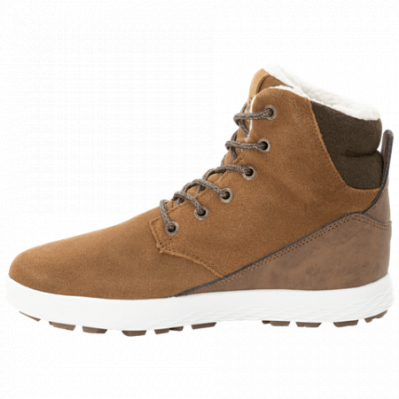 Ботинки женские Jack Wolfskin Auckland Wt Texapore High W desert brown / white