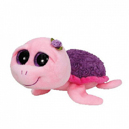 Мягкая игрушка TY Черепашка Rosie 15 см 36185 Violet/Pink