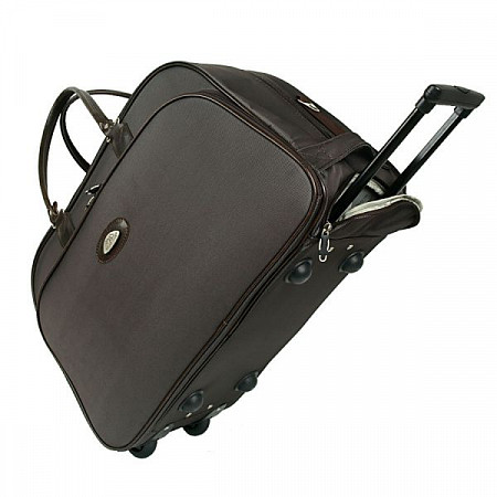 На картинке изображен Дорожная сумка Polar 7017.3 brown Дорожная сумка Polar 7017.3 brown