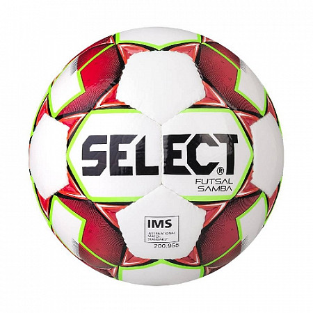 Мяч футзальный Select Samba № 4 white/red/green
