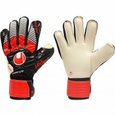 Перчатки вратарские Uhlsport Eliminator AbSolutgrip Black/Red/White