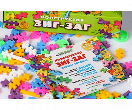 Конструктор Биплант Зиг-Заг Микс BP-11050