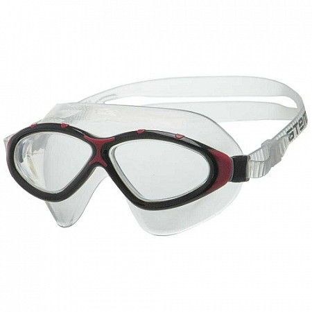 Очки-полумаска для плавания Atemi black/red Z402