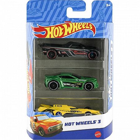 Набор машинок Hot Wheels 3 шт. (K5904 №86)