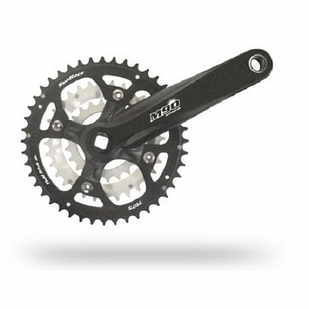 На картинке изображен Система Sunrace FCM9A под квадрат, 22/32/44Тх175мм FCM9A Система Sunrace FCM9A под квадрат, 22/32/44Тх175мм FCM9A