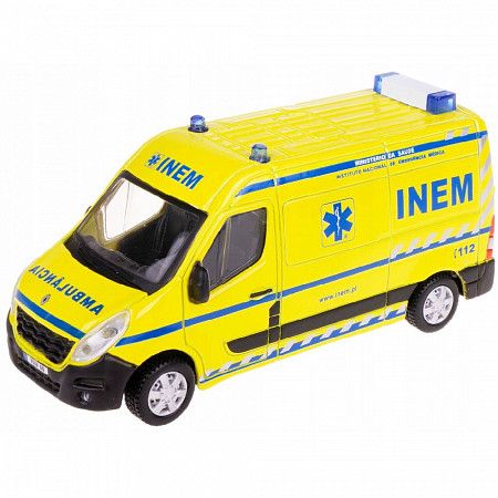 На картинке изображен Коллекционная машина Bburago 1:50 Renault Master (18-32008) yellow Коллекционная машина Bburago 1:50 Renault Master (18-32008) yellow