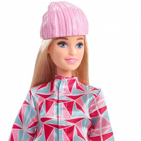 На картинке изображен Кукла Barbie You Can Be Anything Сноубордистка (HCN30 HCN32) Кукла Barbie You Can Be Anything Сноубордистка (HCN30 HCN32)
