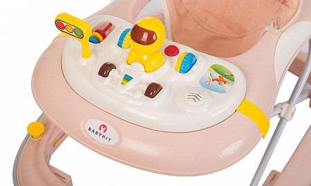 На картинке изображен Ходунки BabyHit Softedge beige Ходунки BabyHit Softedge beige
