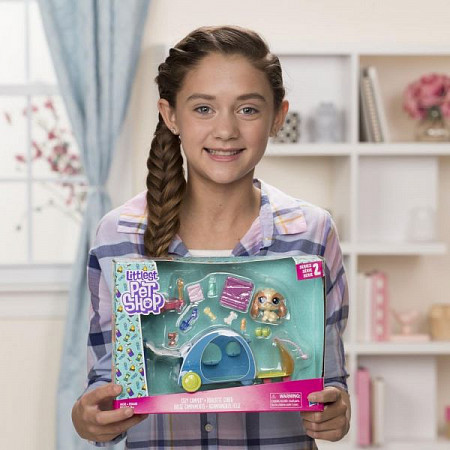 На картинке изображен Игровой набор Littlest Pet Shop Хобби петов Собачка (E0393) Игровой набор Littlest Pet Shop Хобби петов Собачка (E0393)