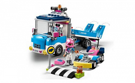 На картинке изображен Конструктор LEGO Friends Грузовик техобслуживания 41348 Конструктор LEGO Friends Грузовик техобслуживания 41348