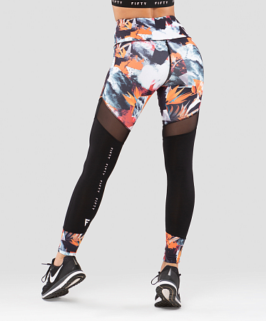 Женские спортивные тайтсы FIFTY Aflame FA-WH-0206-910 print