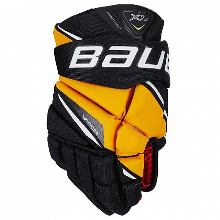 Перчатки хоккейные Bauer Vapor X2.9 S20 JR black/gold