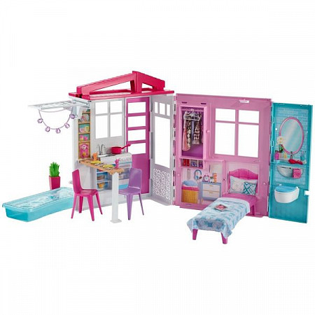 На картинке изображен Игровой набор Barbie Кукольный домик FXG54 Игровой набор Barbie Кукольный домик FXG54