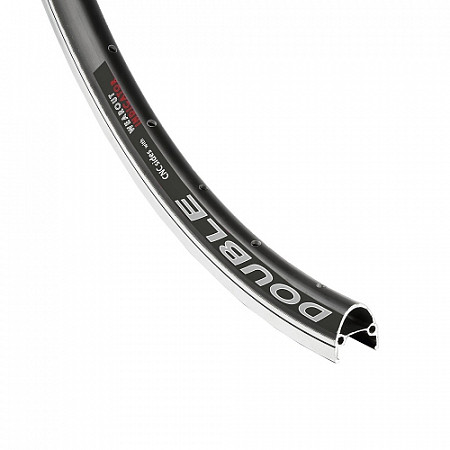 Обод Ventura Double 27.5+" 584х24,5/19х18 мм двойной black 5-381016