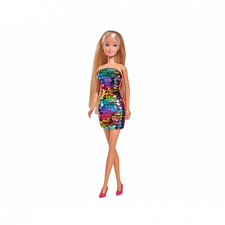 Кукла Simba Штеффи в платье с пайетками 10 573 3366 (в ассортименте)