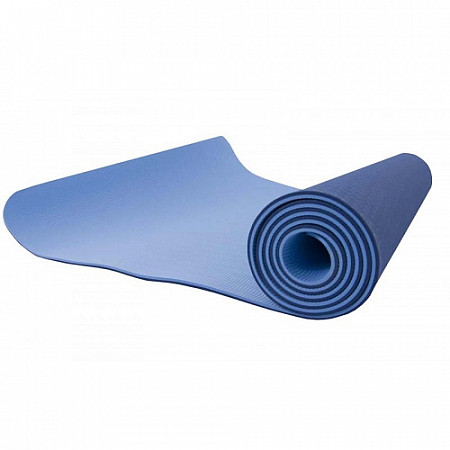 Коврик для йоги Zez Sport TPE-8006 blue/dark blue