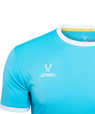 Футболка футбольная Jogel CAMP Origin JFT-1020-B1 turquoise/white