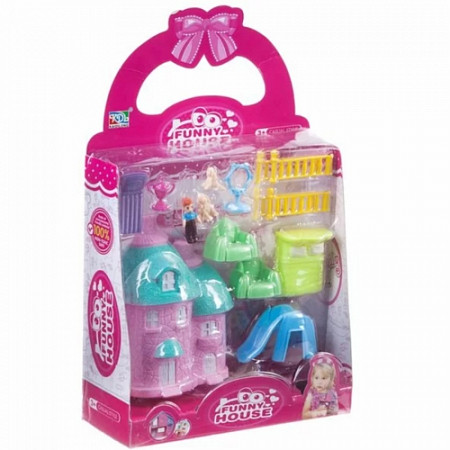 На картинке изображен Игровой набор Забавный дом 3949А Игровой набор Забавный дом 3949А