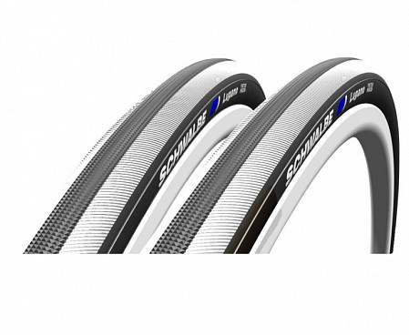 На картинке изображен Покрышка Schwalbe Lugano 28" 700x23C Black-White 130TPI ( Folding tire - Складная шина ) 11600043.01 Покрышка Schwalbe Lugano 28" 700x23C Black-White 130TPI ( Folding tire - Складная шина ) 11600043.01