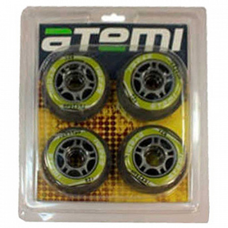 Комплект колёс для роликовых коньков Atemi 64x24 (4 шт.)
