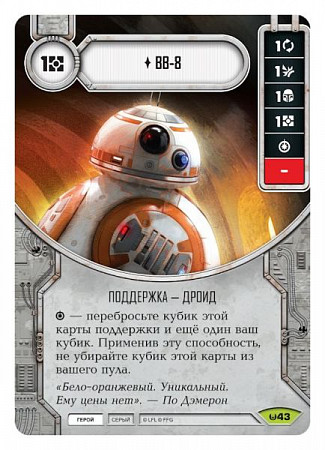 Карточная игра Wizards of the Coast Star Wars: Destiny Стартовый набор Рей