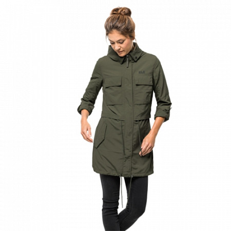 Куртка женская Jack Wolfskin Saguaro Parka Women woodland green