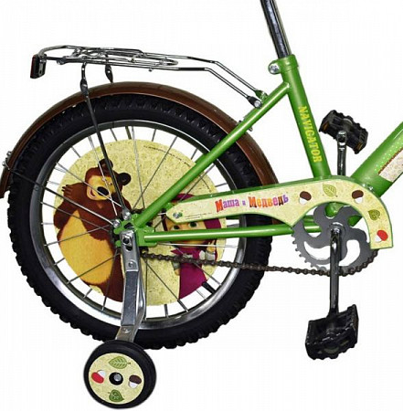 Велосипед Navigator Маша и Медведь 18" ВН18081 (2018) Green