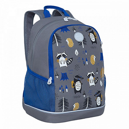 Рюкзак школьный GRIZZLY RG-163-7 /1 grey
