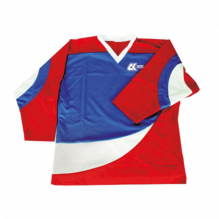 Рубашка игровая СК (Спортивная коллекция) blue/red/white 708