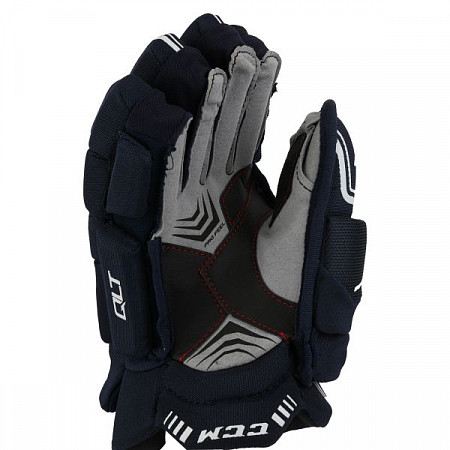Перчатки хоккейные CCM Quicklite Black/White JR
