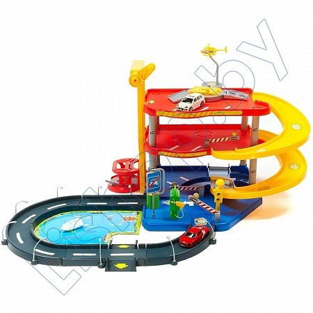 Игровой набор Bburago Street Fire Паркинг 3-х уровневый Parking Playset (18-30025)