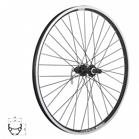 Колесо заднее Force Classic 559x19 V FHTX800 70266