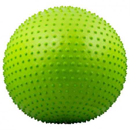 Мяч гимнастический, для фитнеса (фитбол) массажный Starfit GB-301 65 см green, антивзрыв